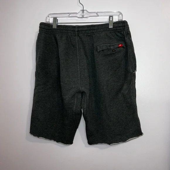 Nike Air Mens Gray Fleece Sweat Shorts - Picture 6 of 8